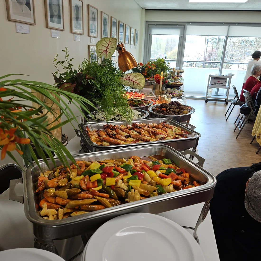 숙명여고 70주년 기념 창립기념일케이터링 강당 buffet 서울